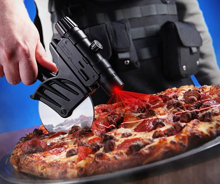 Laser-Guided Tactical Pizza Cutter