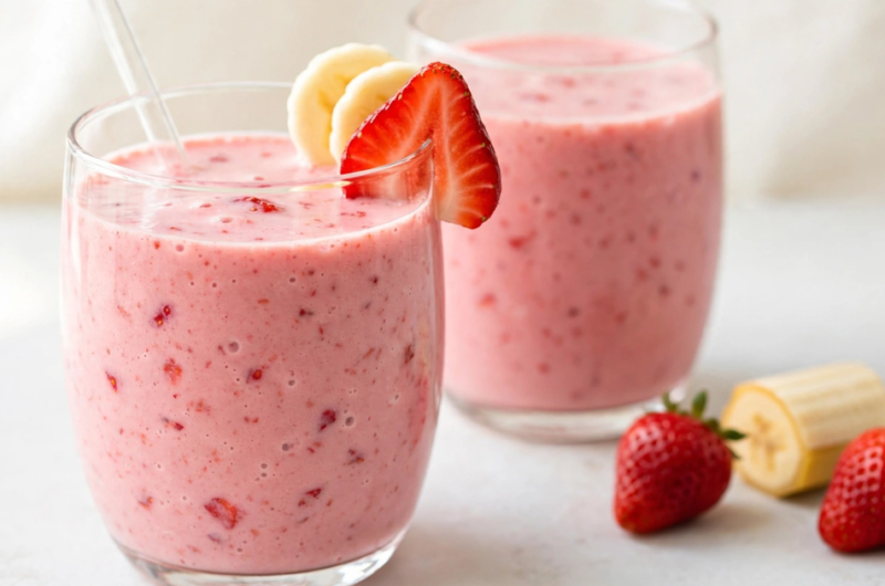 Strawberry Banana Smoothie